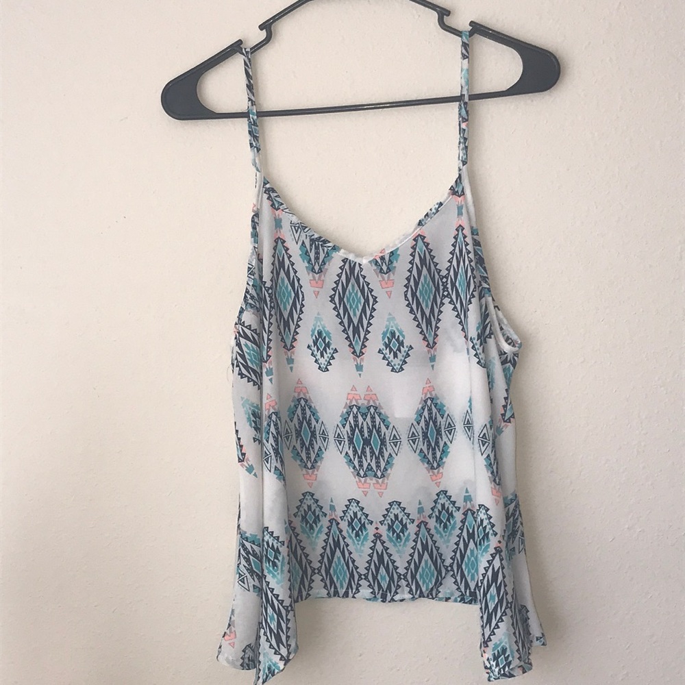 Multicolored Tribal Tunic